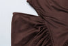 Turtleneck Long Sleeve Sexy Maxi Dress Women Elegant Autumn Winter Hollow Out Ruched Club Party Long Dresses Female