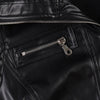 Women Faux Leather Jackets Solid Short Coat Zipper Pocket Turn Down Collar Long Sleeve Waist Cinched Slim Streetwear Autumn
