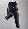 Korean Spring Autumn drilling Elastic Jeans Women's Loose High-waisted Haren Denim Pants Female Casual Wild Jeans