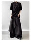 Autumn Loose Button Irregular Skirt Pants Wide Leg Pants Female Loose Casual All-Match Trousers Pants Women