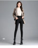 Elastic Waist High Waist Jeans for Women Spring and Autumn Slim Elastic Women's Age Reducing Casual Pants