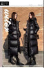 Winter Over The Knee Warm Jacket Hooded Outwear Female Parka Thick Down Cotton Padded Women Long Cotton Bread Coat 4XL