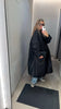 Female Oversized Long Puffer Coat Zip Lapel Full Sleeve Warm Thick Green Overcoat Winter Casual Street Chic Outwear