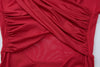 Mesh Hollow Slim Party Sexy Dresses Elegant Pleated Bodycon Maxi Long Dress Women Autumn Winter Dress Vestidos