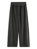 Fall Winter Women's Chic Airy Soft Straight Leg Casual Pants with Flattering Fit - Relaxed Comfort for Everyday Wear