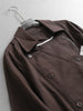Solid-color Loose Elegant Turn-down Collar Double-breasted Mid-length Trench for Women Autumn Jackets