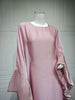 Eid Muslim Abaya Women Dress Satin Bat Sleeve Vestidos Largos Party Dresses Arab Long Robe Morocco Dubai Kaftan Silky Jalabiya