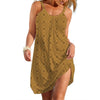 Women's A-line Slip Dress Girls Elegant Tie Dye Clothes Casual Clothes Woman Loose Daily Wear Streetwear Lady Soft Dresses