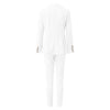 Women Two Pieces Pant Sets Formal Business Double Breasted Blazers Jacket Pants 2 Piece Set Elegant Ladies Suits Office Lady