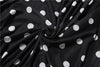 See Through Mini Dress Woman Turtleneck Mesh Full Sleeve Polka Dot Print Skinny Peach Hip Street Ruched Elegant Bodycon