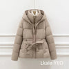 Women's Down Cotton Padded Jacket Short Loose Korean Version Ladies Outerwear Comfortable Elegant Lady Winter Parka Coat