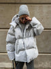 Women Winter Cotton Coat Women Loose Cotton Padded Jacket Solid Hooded Parkas Coat Female Puffer Coat Winter Outwear