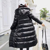 Hooded Parkas Winter Warm Down Jacket Women Long Parkas Winter Coat Waterproof Cold Puffer Jacket