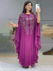 Abayas For Women Dubai Chiffon Boubou Muslim Dress Caftan Marocain Wedding Party Occasions Djellaba Femme