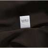 Chic Solid Stand Neck Blazer Jacket Pant Set Women Full Sleeve Shoulder Pads Coat Wide Leg Pants Autumn Commute Outfit