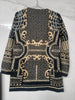 Beaded V-neck Blazers for Women Streetwear Suit Jacket Coat Outerwear Female Clothing