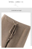 Soft Knitted Pants Women's Autumn/Winter Outerwear Hanging Knitted Wide Leg Pant White Floor Pants Straight Leg Pants