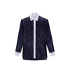 Sequin Loose Pants Two Piece Sets Women Patchwork Long Sleeve Shirt And Trouser Female Elegant Long Pants 2 Piece Sets