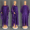Elegant African Dresses for Women Traditional Dashiki Lace Boubou Plus Size Wedding Party Gown Muslim Kaftan Maxi Dress