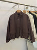 Korean Short Stand-up Collar Jacket Women's Loose Windbreaker Coat Spring Autumn Leisure Tooling Jacket Coat Female Overwear Top