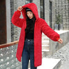 Winter Jacket Women's Parkas Thick Warm Fur Lining Long Parka Female Hooded Fleece Padded Coat Distachable Outwear 5XL