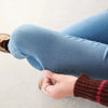 Women's Slim Skinny Jeans Comfortable Stretch Casual Solid Colours Pencil Pants Female Black Denim Trousers
