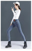 Winter wool mom Jeans Oversize Slim y2k goth Denim Pants Women Skinny blue jean Pencil Stretch Leggings Woman clothing