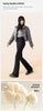 Winter High Waist Flared Pants Women Tummy Control Velvet Bell Bottom Trousers Thick Warm Wide Leg Pants Casual Streetwear Fashi