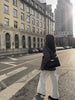 Autumn Winter Stand Collar Women's Double-faced Woolen Coat Korean Single Breasted Thick Overcoat DB5065