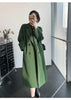 101801 Women Coat Winter Women's Jacket 10% Cashmere 90% Wool Classic Camel Wool Coat