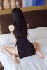 Sexy Women Ice Silk Shiny Hollow Tight Pencil Cute Dress mooth See Through Micro Mini Dress Transparent Bandage Dress Stage Wear