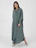 Abaya Dress Muslim Robe Abaya Ramadan Ladies Long Sleeve Islamic Dress Middle East Abayas Women Clothing Without Hijab