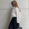 Street Chic Red Turtleneck Zipper Jackets Autumn Casual Long Sleeve Outerwear Coats For Woman Tops Female