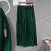 Big Size Chic Women's Pleated Two Pieces Set Casual Loose Pleated Floral Drawstring Long Top And Wide Leg Pants 2DB5506