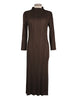 Tianpei Pleats Spring Autumn Winter Women Long Sleeve Comfortable Dress Korean Style Casual Designer Clothes
