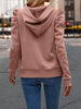 Autumn Gothic Style Casual Long-Sleeved Hooded Short Sweater Jacket Women Zipper Sports Hoodies Y2K Sweatshirt