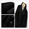 Winter Double-sided Woolen Coat Women's Short Hepburn 100% Wool Coat for Women Elegant Clothes Chaqueta Feminine F