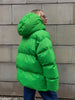 Women Winter Cotton Coat Women Loose Cotton Padded Jacket Solid Hooded Parkas Coat Female Puffer Coat Winter Outwear