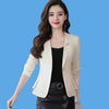 Spring Autumn Jackets Women Blazer 2026New Solid Slim Office Short Blazer Women Elegant Single Button Formal Blazer Coat