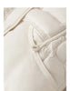 Women's 90% White Duck Down Jacket Autumn High Neck Windproof Fluffy Cocoon Silhouette Warm Outerwear