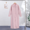 Women's Stand High Collar Single Metal Button Long Trench Coat Oversized Drop Shoulder Side Pocket Weekend Commute Casual Coat