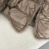 Real Fox Mink Fur Collar Coat Winter Women White Duck Down Jacket Ladies Short Warm Puffer Female Loose Vintage Parka Outerwear