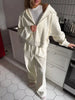 Beautiful Women's Tracksuits with A Zipper and A Hood Trousers Pink Two Piece Set Women Blue Classic Pant Sports Suit for Spring
