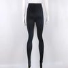 Korean Winter Black High Waisted Skinny Y2K Women Pants Sexy Glitter Casual Club Leggings Pants Long