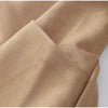 Vintage Oversized Suede Leather Jacket Women Shoulder Pad Full Sleeve One Button Coat autumn Lady Chic Bomber Streetwear