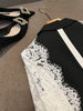 High Street Designer Jacket Women's Stylish Color Block Lace Patchwork Blazer