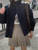 Korea Short Outerwear Woman Casual Loose Lazy Chic Long Sleeve Cotton Blends Windbreaker Coats Thin Thench