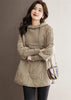 Down Cotton Jacket Comfortable Elegant Loose Women's Winter Parka Hooded Splicing Appear Thin Female Knitting Jacket
