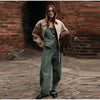 Vintage Tie-dye Suede Women Jacket Long Sleeve Lapel Zipper Slim Female Short Jackets Spring Pocket Lady Outwear