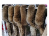White Duck Down Jacket Winter Women Warm Loose Coat Natural Real Fox Fur Collar Thick Outerwear Parkas